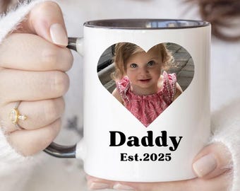 Custom Baby Face Mug, Personalized Baby Face Photo Coffee Mug, Custom Kids Photo Mothers Day Mug, Personalized Photo Mug For Dad