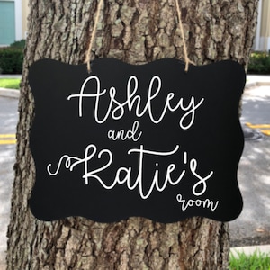 Door Sign, Dorm Room sign, Girls Dorm Hanger, Teen Door Hanger, Dorm room door. dorm room sign, dorm room decoration, college gift