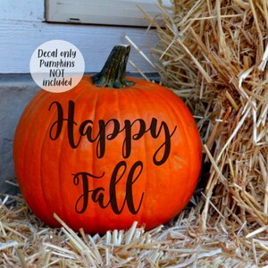 Halloween Pumpkin decals | Halloween stickers | Halloween decorations | window stickers| door decal | trick or treat | boo | happy Halloween