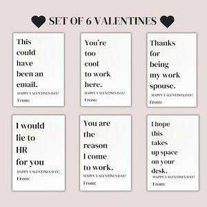 Saint-Valentin collègue, Cartes de Saint-Valentin amusantes sur le lieu de travail, Fête de la Saint-Valentin au bureau, Pour collègues, Pour employés, Saint-Valentin à imprimer, Cadeau