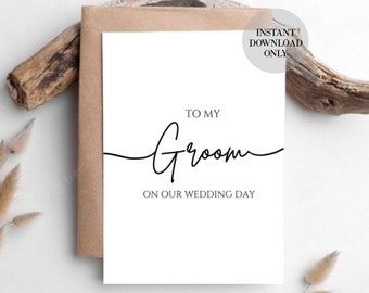 To my husband on our wedding day card, To my husband on our wedding day card, to my husband card, wedding day card, To my husband,