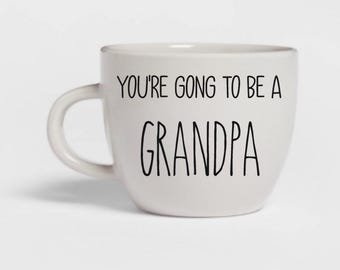 Happy First Fathers Day Mug, Personalized New Dad Mug, 1st Time Daddy Cup, Photo Mug For First Time Dad, grandpa Mug Baby announcement