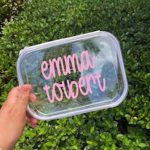Personalized Pencil Cases for Kids – Custom Name Pencil Box, Art Supply Organizer, Crayon Box, Back to School Supply, Gift, Birthday Favor
