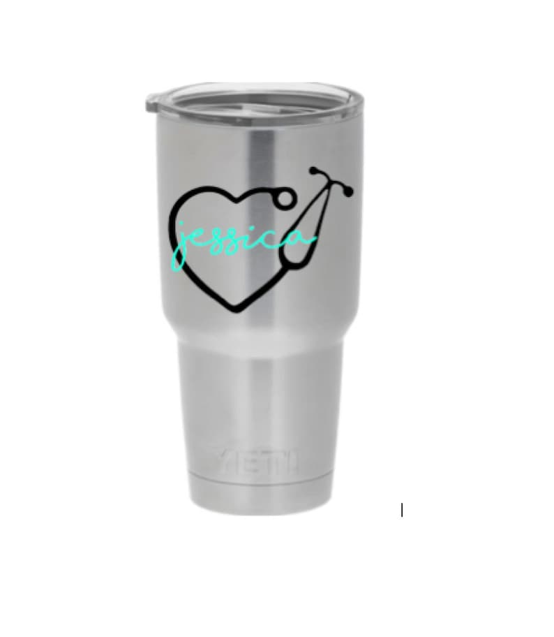 Yeti Tumbler Decalnurse Decalnurse Yeti Decalnurse Etsy