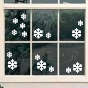 Christmas window decal, snowflake window decal, holiday window, holiday window decals, snoflake decals, holiday windows, christmas decor