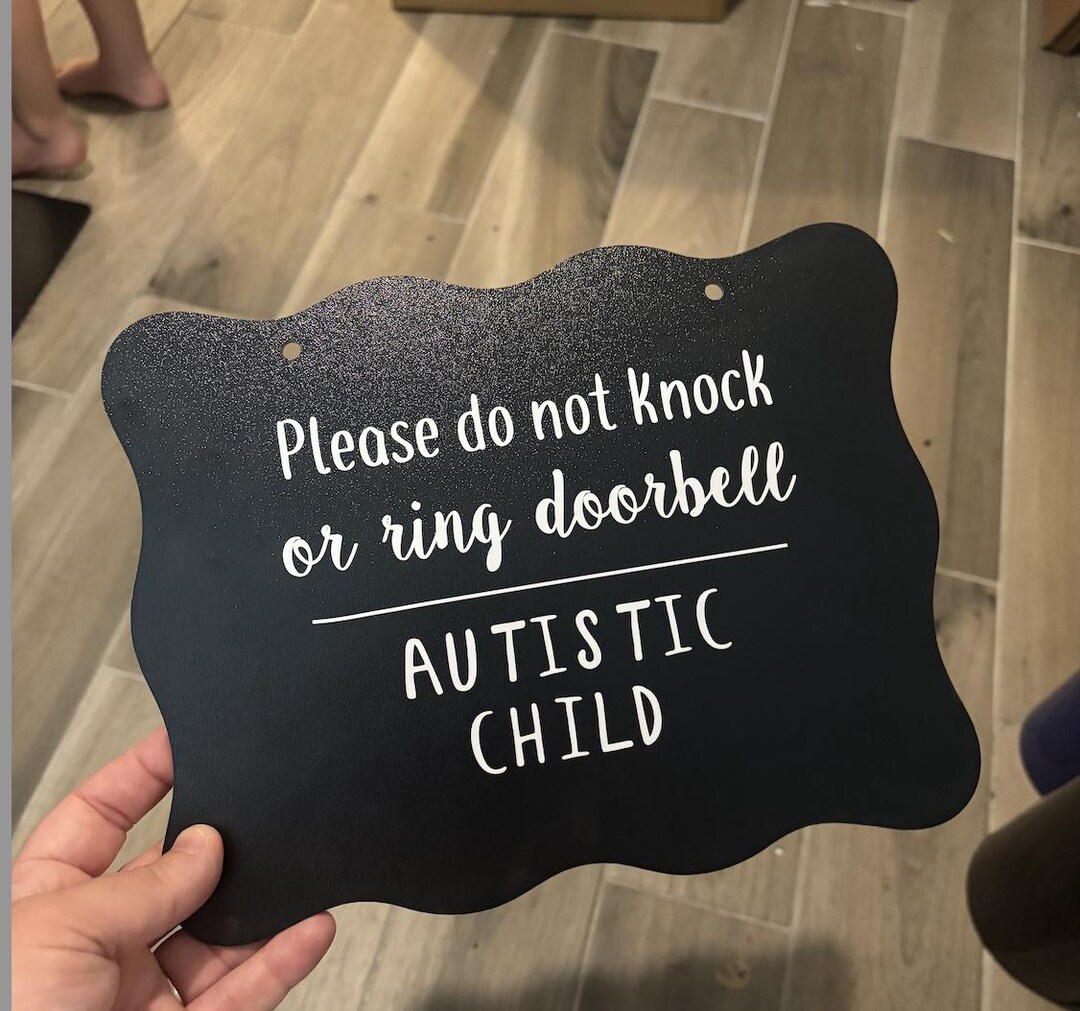 No Soliciting Sign, Do Not Ring the Door Bell, Do Not Knock Sign, Dogs ...