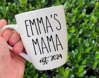 Mama Mug, New Mom Gift Ideas, First Time Mom Gift, New Parent Gift, Mommy Coffee Mug, Mothers day 2023, Mothers day gift, mothers day mug