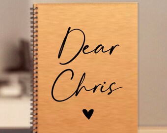 Loss of Husband Sympathy Gift, Spouse Memorial Gift, Letters to My Husband in Heaven, Husband Memorial Journal, Personalized Grief Journal