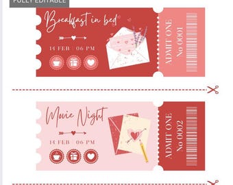 Digitale Valentinstag Datum Gutscheine, Sofort Download, druckbare Datum Idee Gutscheine, Last Minute Geschenk, Liebe Gutscheine, paar Gutscheine