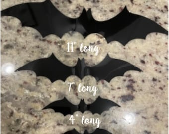 Bats Decor, Halloween Decorations, Black 3D Bats Waterproof Stickers For Gothic Home Decor, Halloween Party Indoor And Outdoor Decor