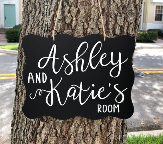 Door Hanger Dorm Room Sign Girls Door Hanger Teen Door Etsy