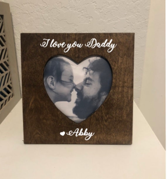 I Love You Daddy Photo Frame Father S Day Gift Personalized For Dad New