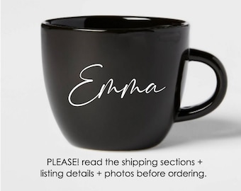 Personalized mug, custom mug, custom coffee mug, personalized gift, oversized mug, unique mug, personalized coffee mug, coffee mugs