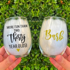 60th Birthday Gift, 60th Birthday Gifts for Women, Personalized 60th Birthday Gift, 60th Birthday Wine Glass, Personalized 60th Birthday