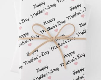 Happy Mothers Day, Happy Mother's Day Wrapping Paper,Mother's Day Wrapping Paper, Mum Wrapping Paper,Mother's Day Gifts,Mother's Day