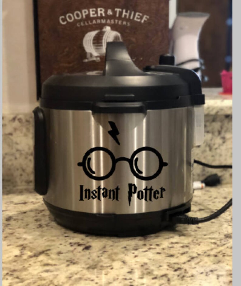 Instant pot Decal,instant potter decal kitchen appliance decal kitchen decal crock pot decal,pressure cooker decal,IP decal