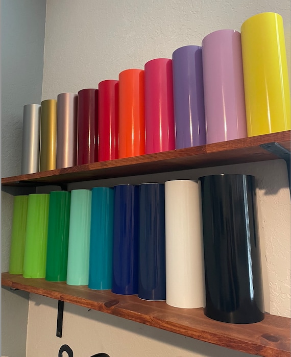 12" x 4ft Vinyl Rolls-Vinyl rolls-Outdoor Permanent Adhesive vinyl- Car decal vinyl- Die cut machine vinyl, vinyl rolls crafting, crafting