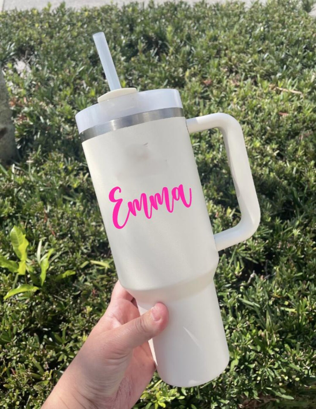 Personalized Name Vinyl Decal for 30oz Tumbler Custom Vinyl Sticker for ...