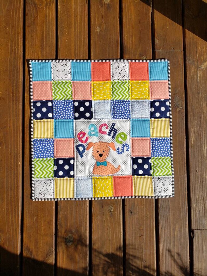Dog Play Mat, Quilted Dog Blanket, Pet Mattress, Pet Couch Mat
