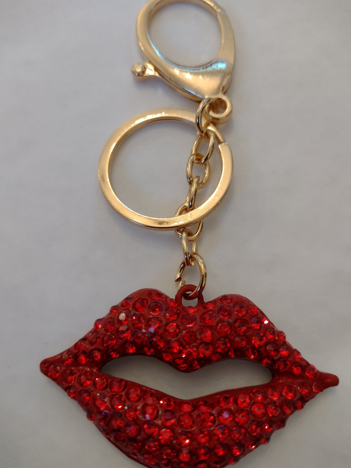 Juicy Lips Keychain. Purse Car Key Chain. Etsy