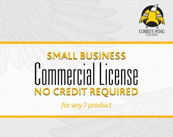 Small Business Commercial Limited License (NO Credit required for any one product)
