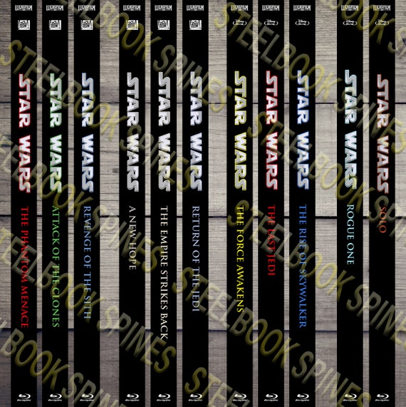 star wars steelbook set