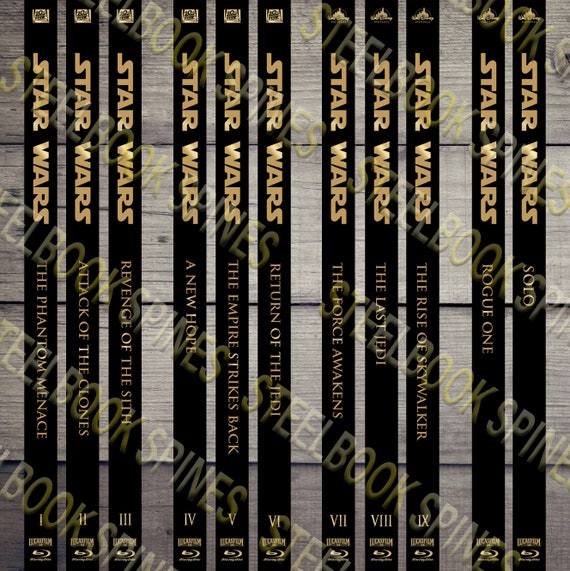Star wars hotsell steelbook set