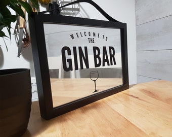 Bar mirror | Etsy