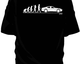 Jaguar XK8. Evolution of Man T-Shirt. Tee. Shirt