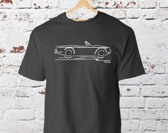 Triumph TR4a 1965 - 1967. Original Art Sketch T-Shirt gift present