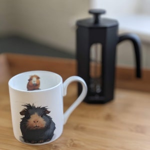 Taza de conejillo de indias, conejillos de indias, amante de los conejillos de indias, regalos de conejillos de indias