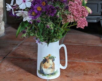 Guinea Pig 1 Pint Jug, guinea pig gifts, guinea pigs, guinea pig lover