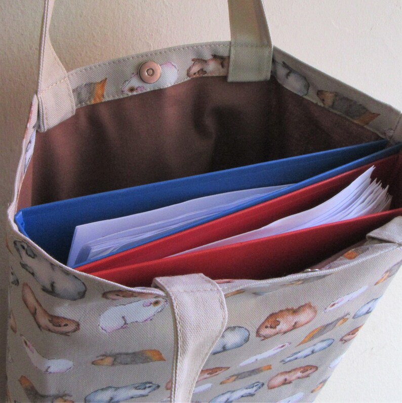 Guinea Pig Leather Tote Bag