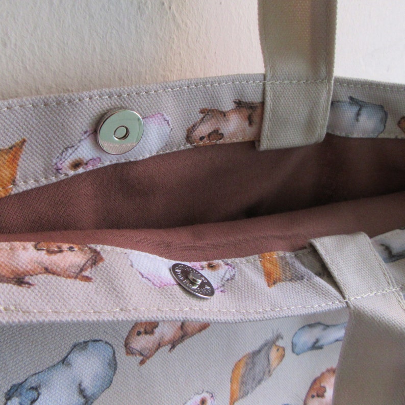 Luxury Guinea Pig Tote Bag