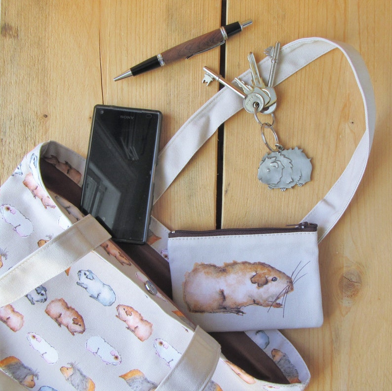 Luxury Guinea Pig Tote Bag