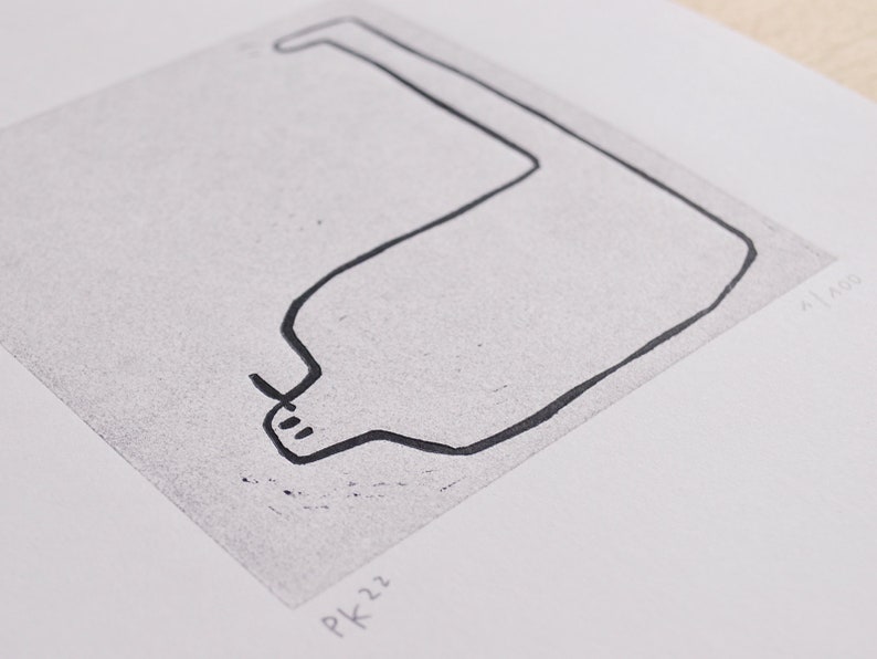 May include: A black and white line drawing of a bottle with a long neck and a rounded body. The drawing is on a white background with the text "PK 22" in the bottom left corner.