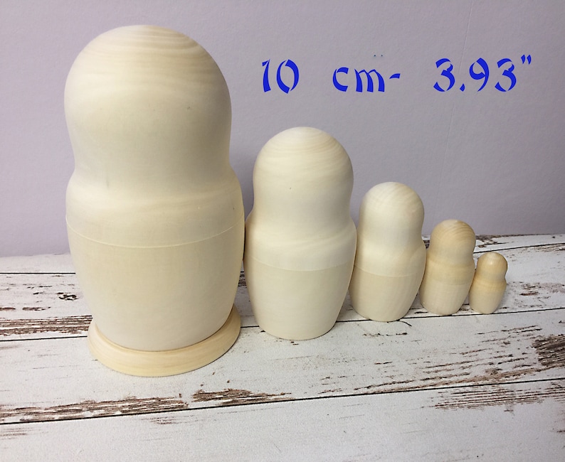 blank babushka dolls