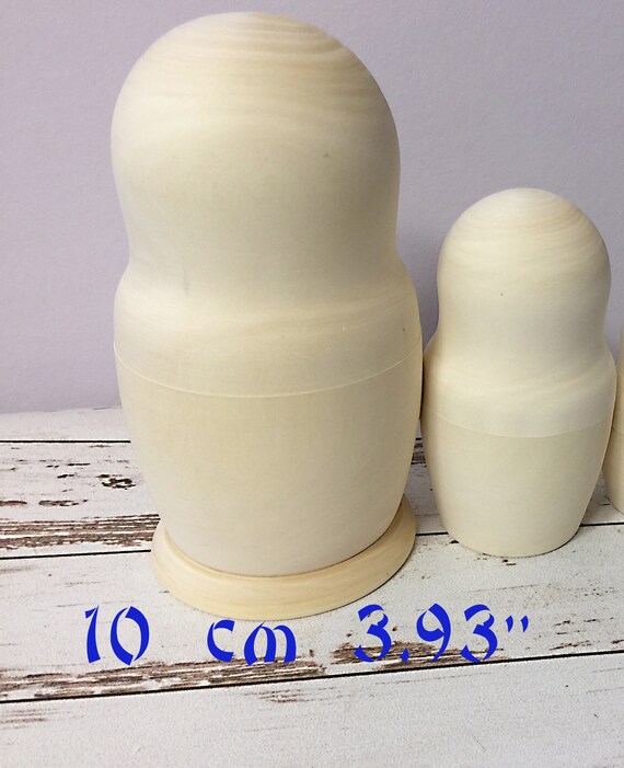 blank babushka dolls