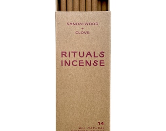 Sandalwood & Clove * 14 Pack incense