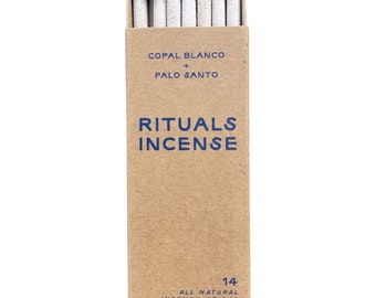 Copal Blanco + Palo Santo* 14 Pack Incense