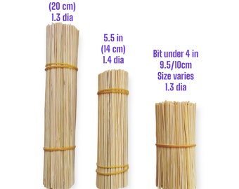 Bamboo Blanks: Craft Supplies - Assorted Sizes