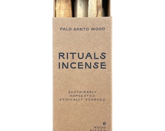 Palo Santo Wood Sticks . High Quality Aromatic &  Ethically Sourced . Holy Wood . Rituals Incense.