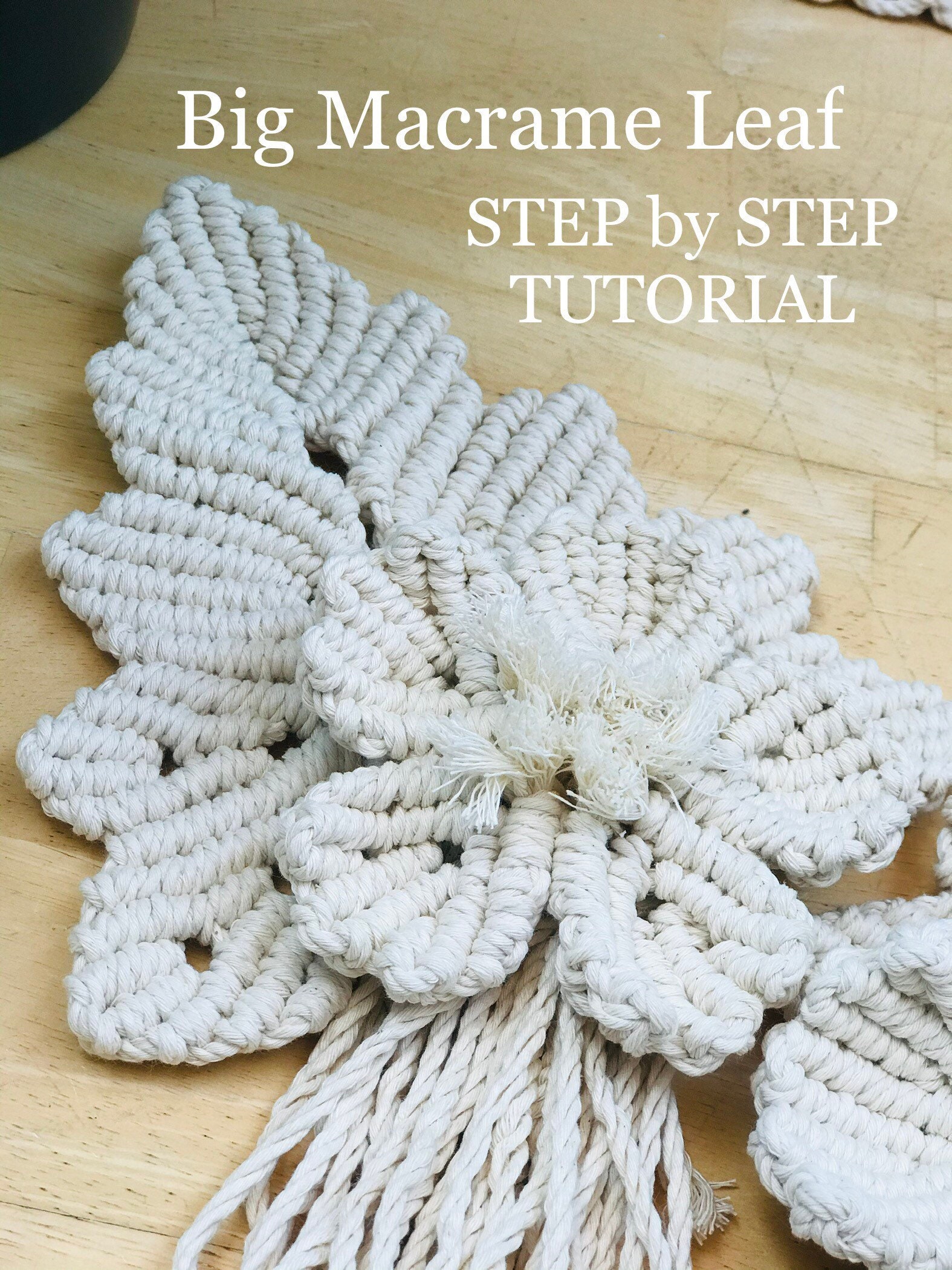 Macrame Leaf Template Macrame Leaf Template