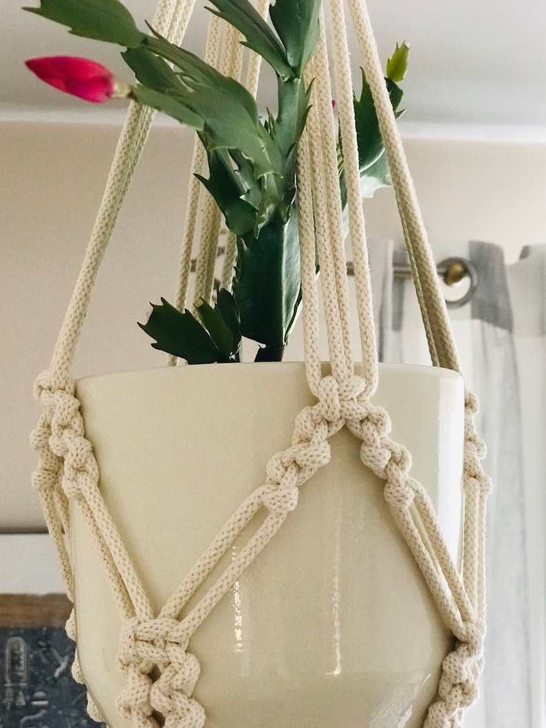 Macrame Plant Hanger PDF Pattern DIY Macrame Plant Hanger Etsy