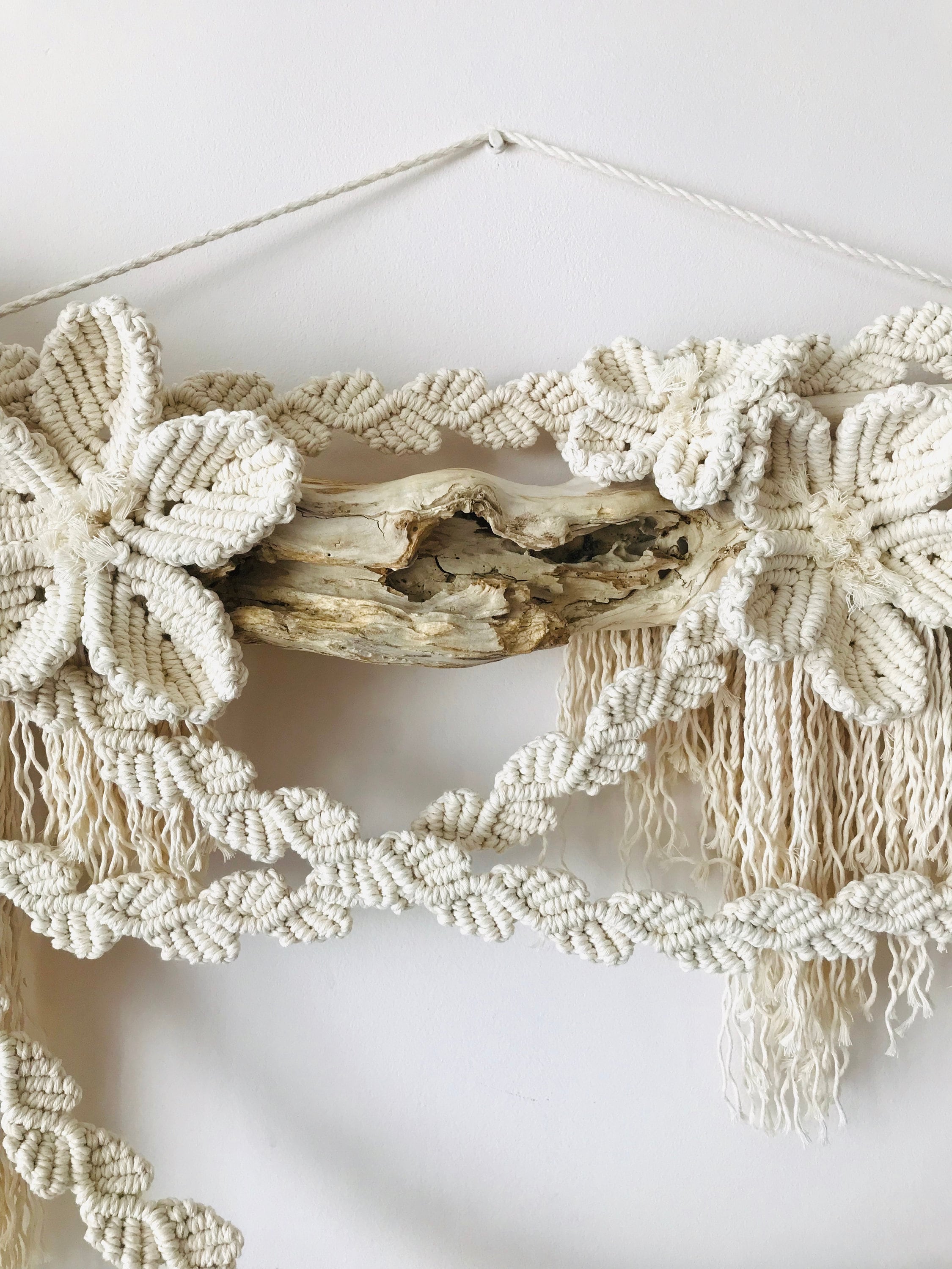 Macrame Lace Tutorial PDF Pattern Macramé Pattern BEGINNER Etsy España