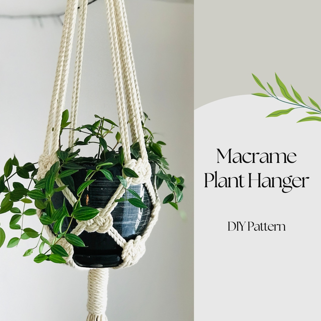 PDF Pattern Macrame Plant Hanger, Josephina Knot Plant Hanger DIY, Macramé Pattern Beginner, DIY Macrame, Step by Step, How to Plant Hanger - Etsy pdf-pattern-macrame-plant-hanger-josephina-knot-plant-hanger-diy-macram-pattern-beginner-diy-macrame-step-by-step-how-to-plant-hanger-etsy