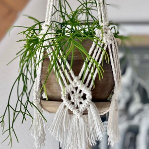 PDF pattern Macrame plant hanger, plant hanger DIY, macramé pattern beginner, DIY macrame, step by step, how to plant hanger image 4