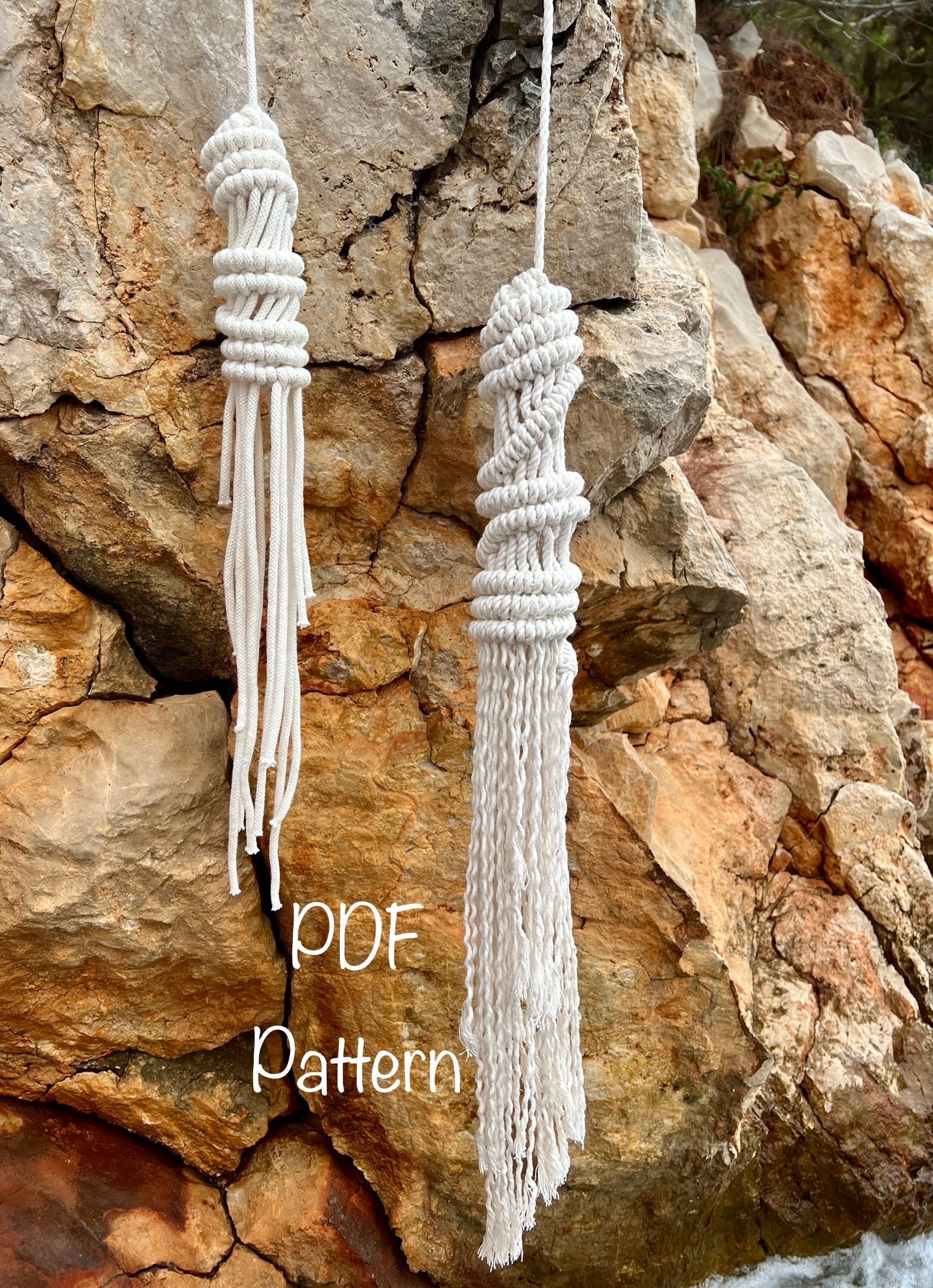 DIY Pattern Macrame Jellyfish, Ocean Theme Decor, 3D Fiber Art ...