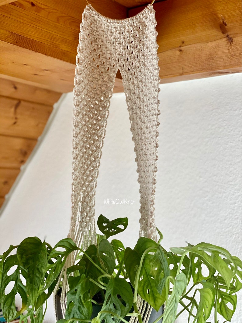 DIY Macrame Plant Hanger Pattern Stepbystep Written Etsy