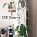 Triple Macrame Plant Hanger Pattern, BEGINNER Macrame, Fantasy Macrame ...